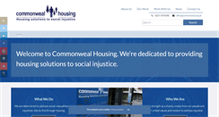 Desktop Screenshot of commonwealhousing.org.uk